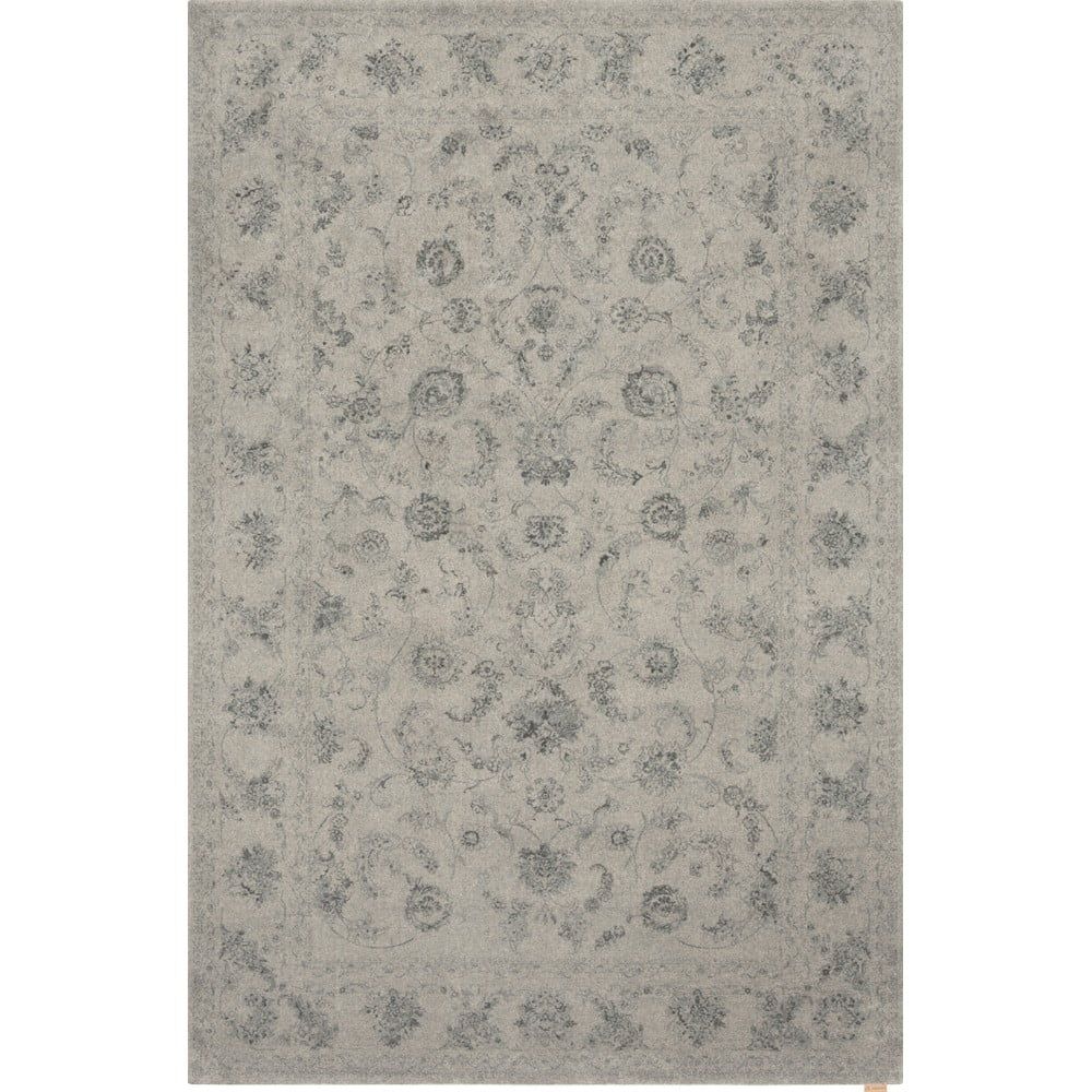 Béžový vlněný koberec 133x190 cm Calisia Vintage Flora – Agnella - Bonami.cz