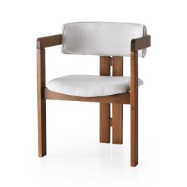 Jídelní židle COOM ořech/krémová