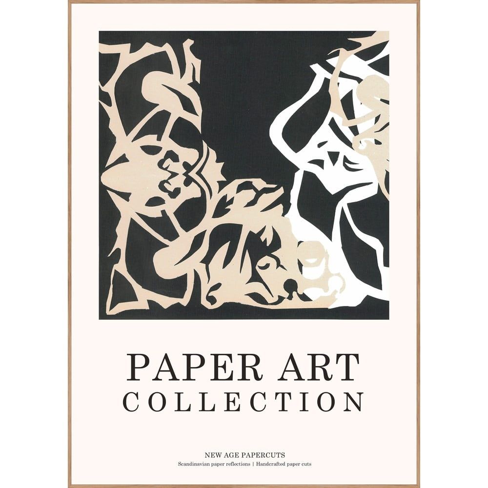 Plakát v rámu 51x71 cm Paper Art 8   – Malerifabrikken - Bonami.cz