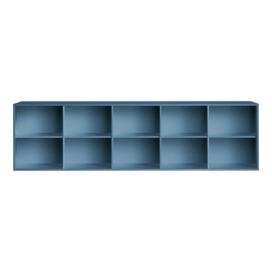 Modrá závěsná knihovna 220x61 cm Mistral – Hammel Furniture