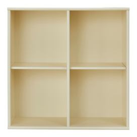 Světle žlutá závěsná knihovna 70x70 cm Mistral – Hammel Furniture