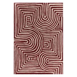 Vínový ručně tkaný vlněný koberec 160x230 cm Reef – Asiatic Carpets Bonami.cz