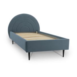 Modrá dětská postel s úložným prostorem 120x200 cm Rainbow – Scandic