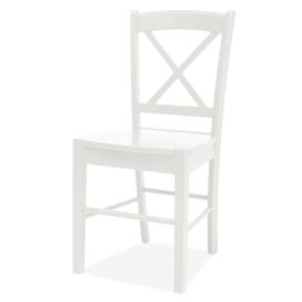 Jídelní židle SIGCD-56 bílá