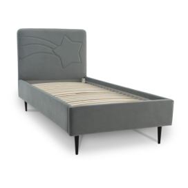 Šedá dětská postel s úložným prostorem 90x200 cm Star – Scandic