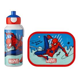 Dětský svačinový box s lahví Spiderman – Mepal