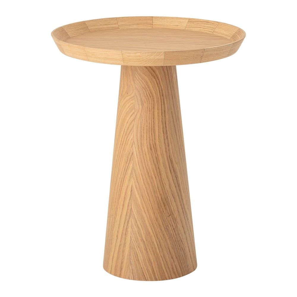 Kulatý odkládací stolek v dekoru dubu ø 44 cm Luana – Bloomingville - Bonami.cz