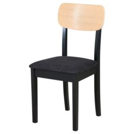 Jídelní židle HUBO 4 dub/černá