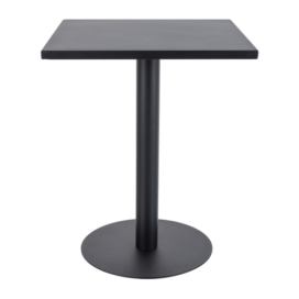 Bistro stůl PEB černá, hranatý