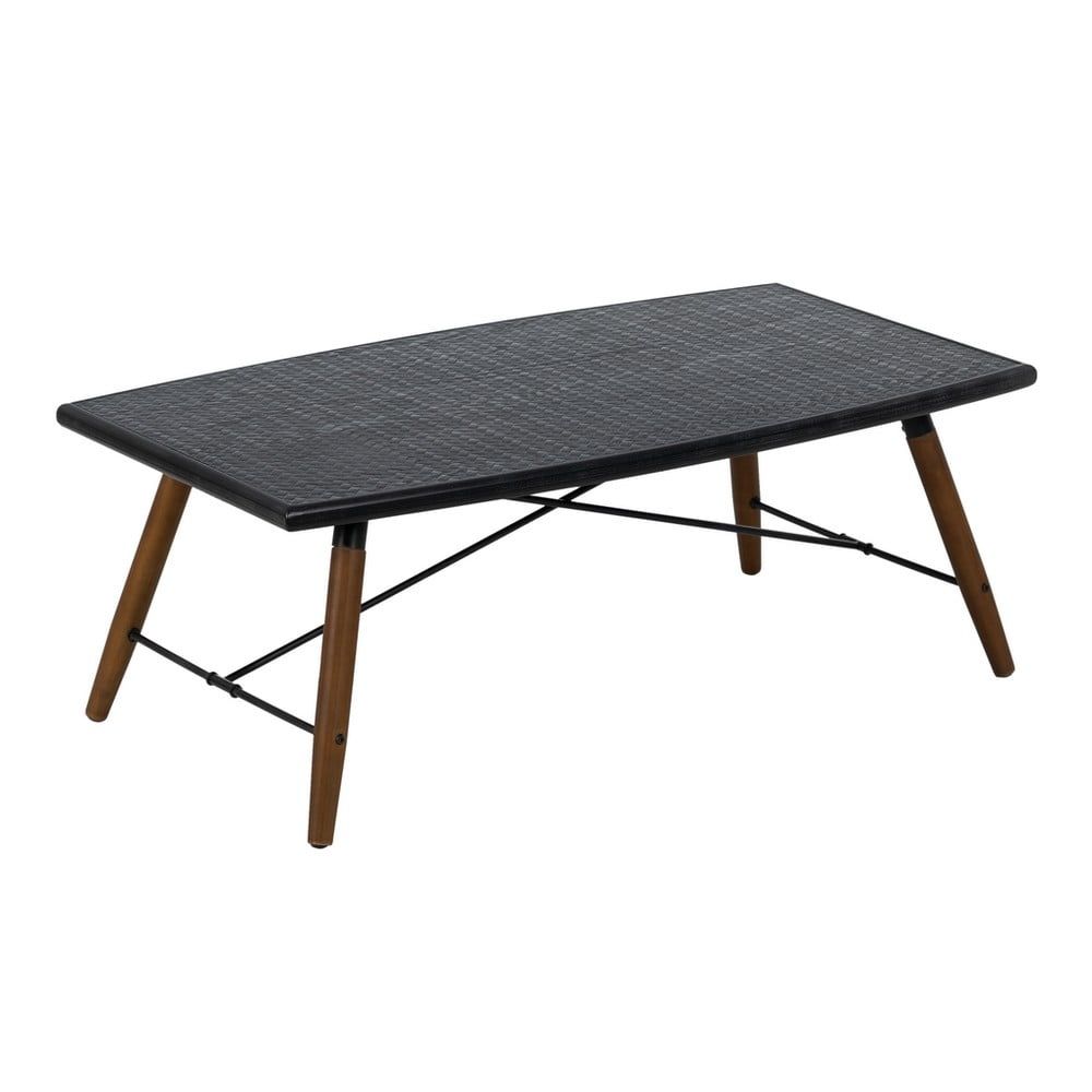 Černý kovový konferenční stolek 60x109,5 cm Oslo – Ixia - Bonami.cz