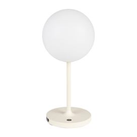 Krémová stmívatelná stolní lampa (výška 33 cm) Hub – White Label