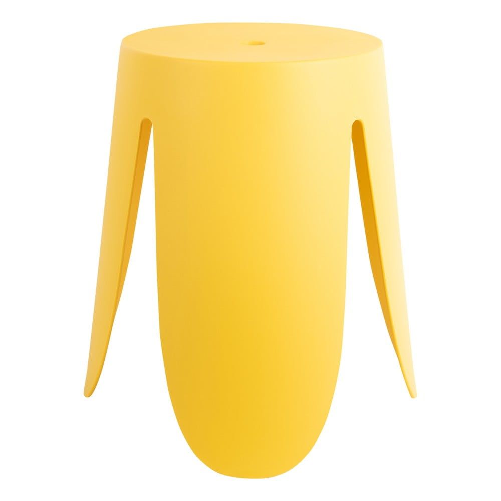 Žlutá plastová stolička Ravish – Leitmotiv - Bonami.cz