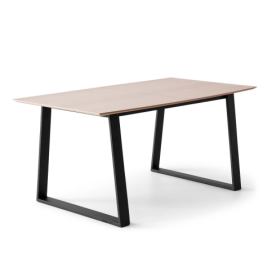 Rozkládací jídelní stůl s deskou v dubovém dekoru v přírodní barvě 90x165 cm Meza – Hammel Furniture