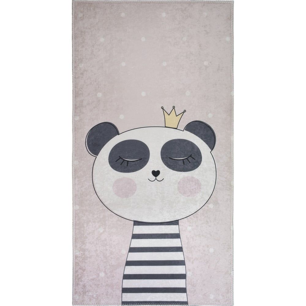 Světle růžový dětský koberec 100x160 cm Princess Panda – Vitaus - Bonami.cz