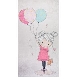 Dětský koberec 100x160 cm Happy Balloons – Vitaus