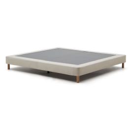 Béžová čalouněná dvoulůžková postel 180x200 cm Ofelia – Kave Home