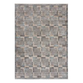 Šedo-béžový koberec 200x290 cm Evelyn Blocks – Flair Rugs