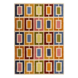 Ručně tkaný vlněný koberec 160x230 cm Retro Blocks – Flair Rugs