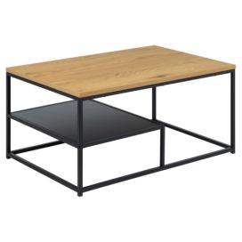 Konferenční stolek GILA 3 divoký dub/matně černá