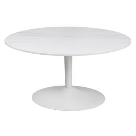 Konferenční stolek MALTA 90 bílá