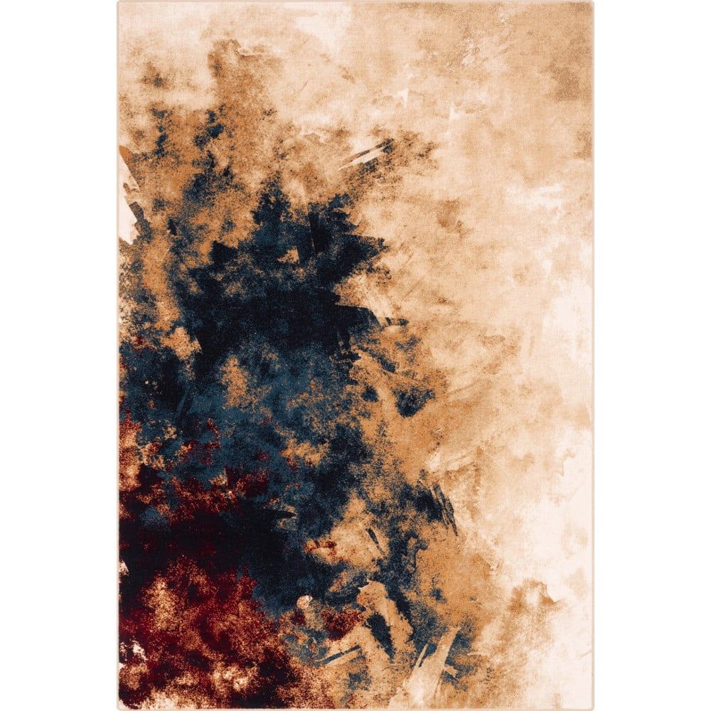 Vlněný koberec 200x300 cm Burst dark beige – Agnella - Bonami.cz