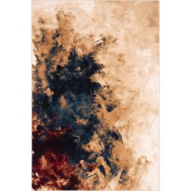 Vlněný koberec 200x300 cm Burst dark beige – Agnella