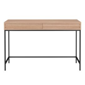 Pracovní stůl s deskou v dubovém dekoru 50x120 cm Celine – Støraa