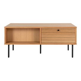 Konferenční stolek s deskou v dubovém dekoru v přírodní barvě 50x100 cm Kyoto – House Nordic