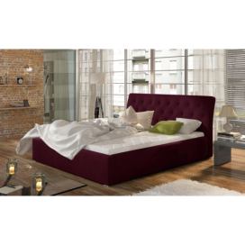 Postel Milano 180x200 + dřevěný rám Materiál / Dekor: Mat Velvet 68