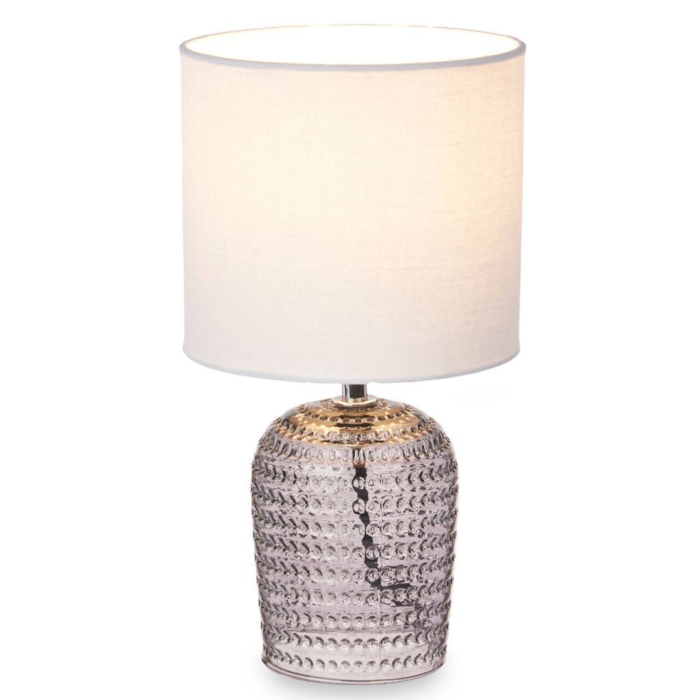 Giftdecor Stolní lampa se skleněnou konstrukcí DOTS, O 16,5 cm - EDAXO.CZ s.r.o.