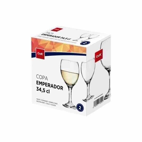 Cegeco Sklenice na víno CoK Emperador 345ml 2ks - Mujrendlik.cz