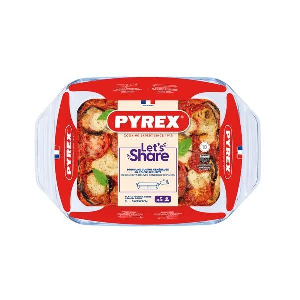 Skleněný pekáč Pyrex 35x23cm/3l - Mujrendlik.cz