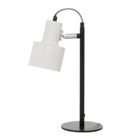 Boltze Home Kovová stolní lampa Riva, 36 cm, regulační stínítko