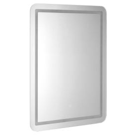 AQUALINE - SALICA zrcadlo s LED osvětlením 60x80cm, dotykový senzor, stmívatelné SC080