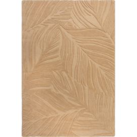 Flair Rugs koberce Kusový koberec Solace Lino Leaf Stone Rozměry koberců: 160x230 Mdum