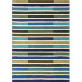 Flair Rugs koberce Ručně všívaný kusový koberec Illusion Piano Green/Multi Rozměry koberců: 200x290 Mdum