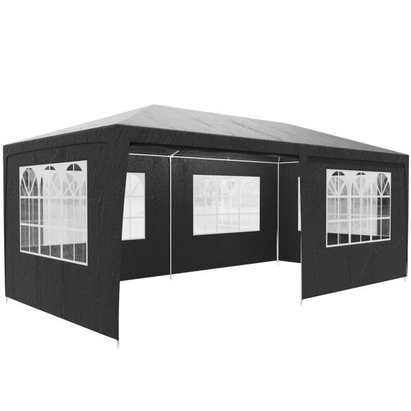 DBA Zahradní párty stan P12870 šedý, 3 x 6 m - www.do-domu.cz