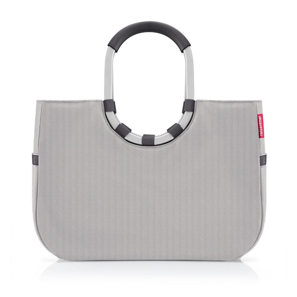 Nákupní taška Reisenthel Loopshopper L Herringbone grey - Homein.cz