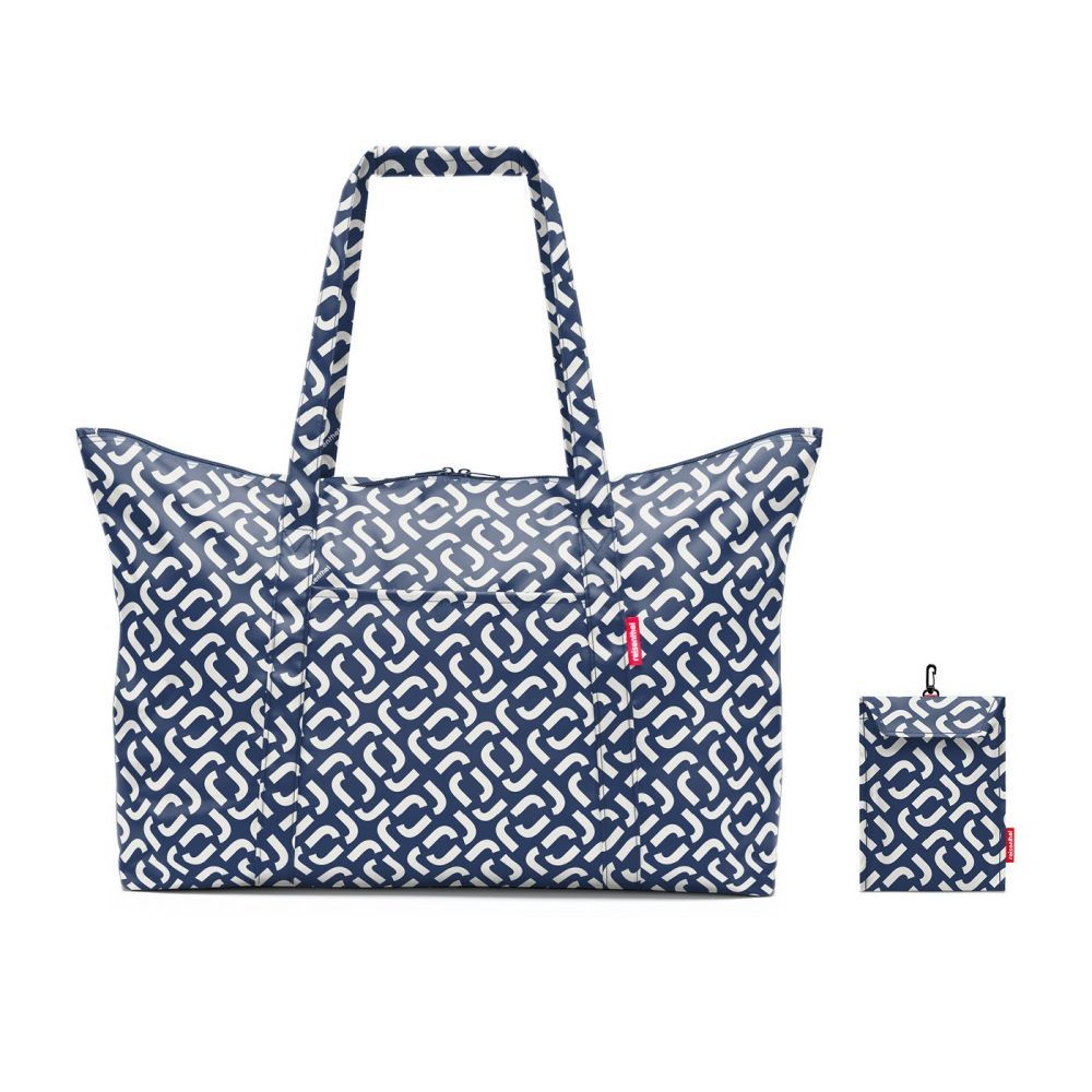 Skládací cestovní taška Reisenthel Mini Maxi Travelbag Signature navy - Homein.cz