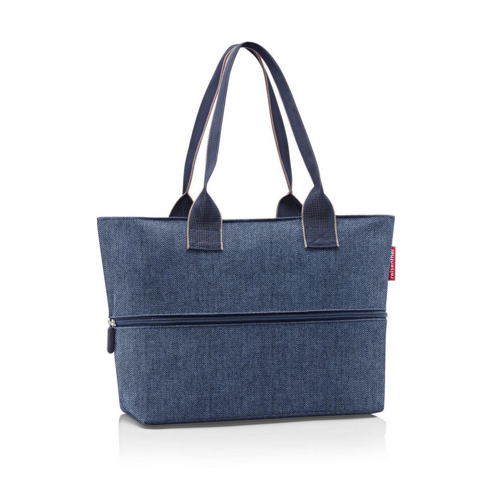 Kabelka Reisenthel Shopper e1 Herringbone dark blue - Homein.cz