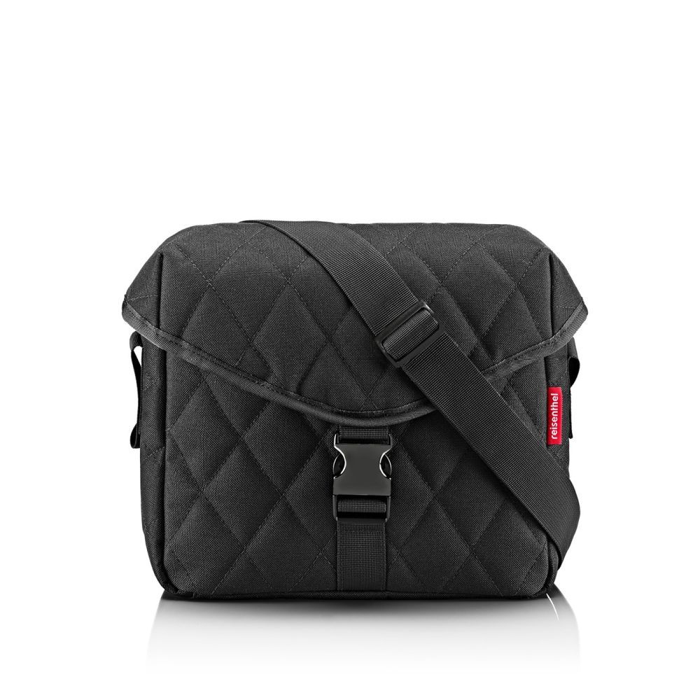 Taška přes rameno Reisenthel Saddle bag M Rhombus black - Homein.cz