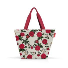 Nákupní taška přes rameno Reisenthel Shopper M Garden white