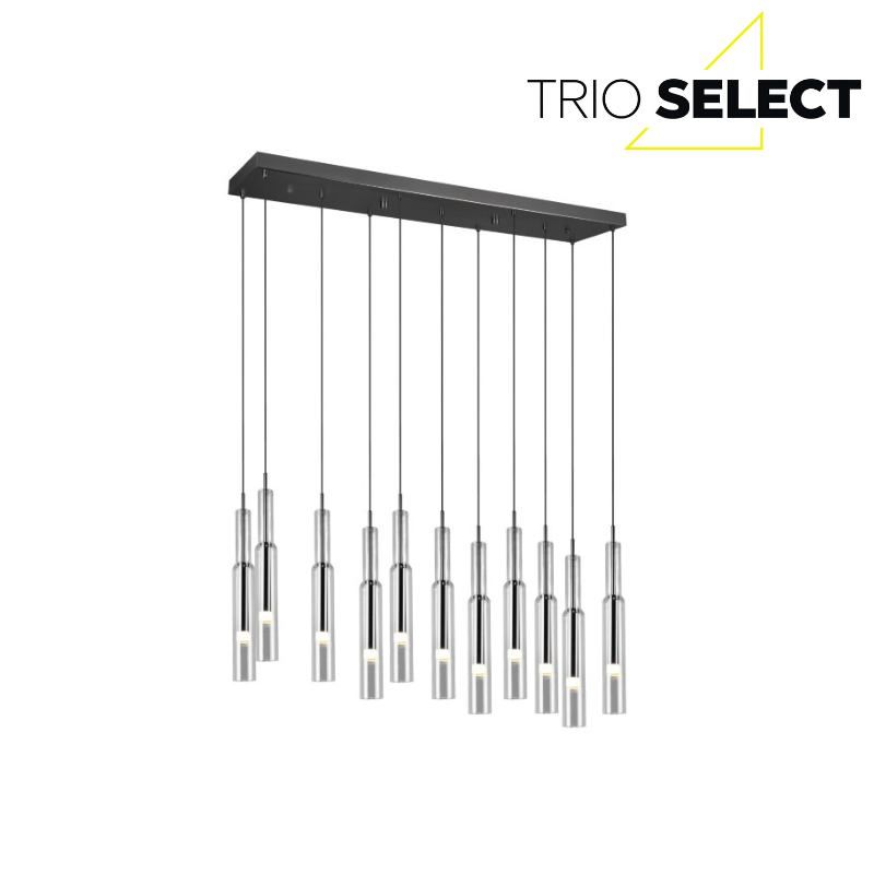 Trio SELECT 344511120  LED závěsné stropní svítidlo LUCENT  | 11x3W integrovaný LED zdroj | 11x280lm | 2300+3000+4000K - Dekolamp s.r.o.