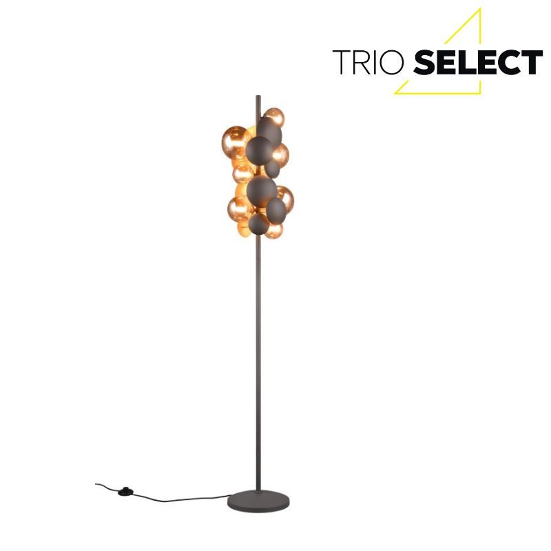 Trio SELECT 417400742  stojací lampa BUBBLE  G9 - Dekolamp s.r.o.