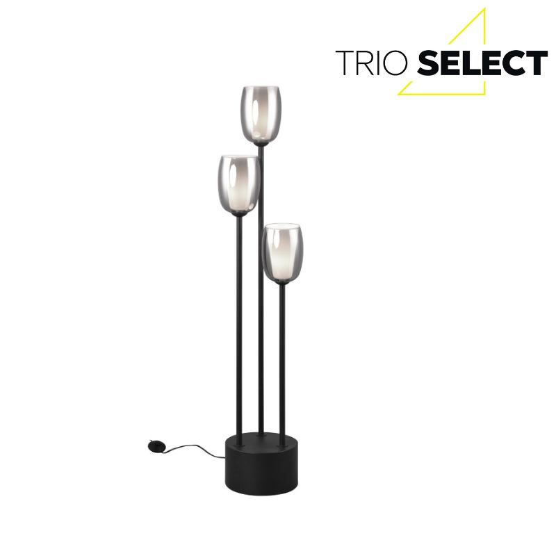 Trio SELECT 417500354  stojací lampa BARRET  E14 - Dekolamp s.r.o.