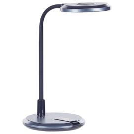 Stolní LED lampa stříbrná/ černá COLUMBA