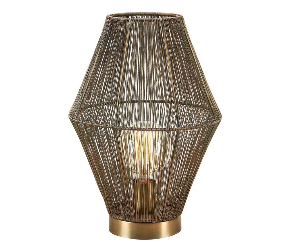 Markslöjd Markslöjd 108665 - Stolní lampa CASA 1xE27/40W/230V mosaz  - 4home.cz