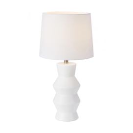 Markslöjd Markslöjd 108448 - Stolní lampa SIENNA 1xE27/40W/230V bílá 