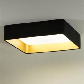 Brilagi Brilagi - LED Stropní svítidlo VELVET SQUARE LED/24W/230V černá 