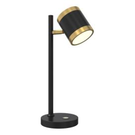 Černá kovová stojací lampa Kave Home Damila 157 cm